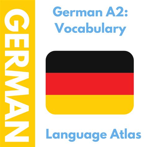 German A2 Vocabulary Anki Deck | Language Atlas