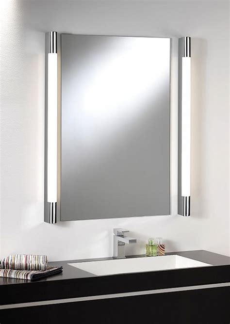 Sleek Tubular LED Light for Above or Around Bathroom Mirror | Bathroom mirror lights, Bathroom ...