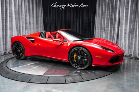 Used 2018 Ferrari 488 Spider Convertible CARBON FIBER! SPORT EXHAUST! For Sale ($279,800 ...