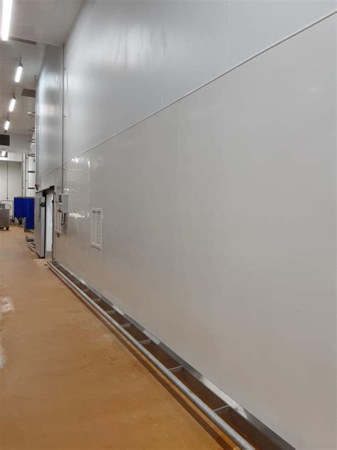 Another seamless hygienic cladding installation from Ideal Coldroom Services - Ideal Coldrooms