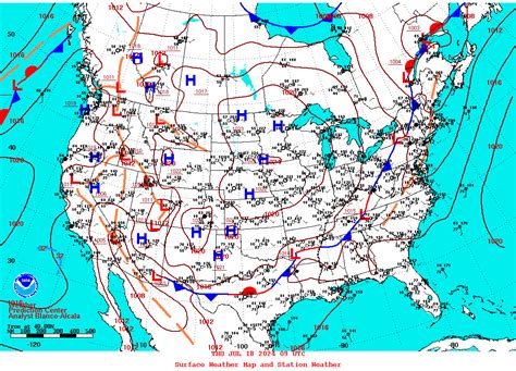 WPC North American Surface Analyses