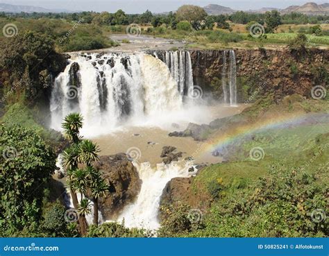 Blue Nile Falls, Bahar Dar, Ethiopia Stock Image - Image of attraction, moutains: 50825241