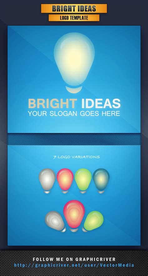 Bright-ideas-logo Template by VectorMediaGR on DeviantArt