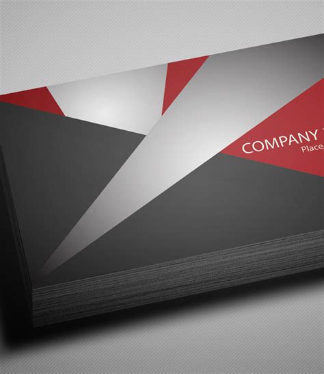 Free Creative Red Business Card PSD Template | Freebies | Graphic Design Junction