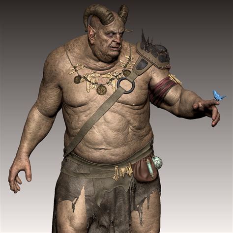 ArtStation - Ogre Sculpt + Polypaint