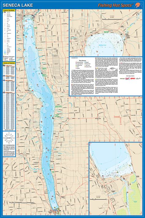 Seneca Lake Ny Depth Map - Printable Maps Online