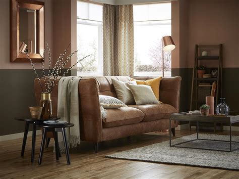 Tan leather sofas are classic investment pieces… and the great news is ...