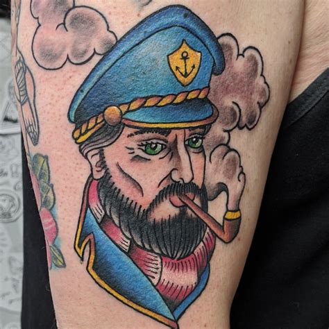 Sea Captain | By SHon Willis @ Makarkey Tattoo, Bear, DE | Tom S | Flickr