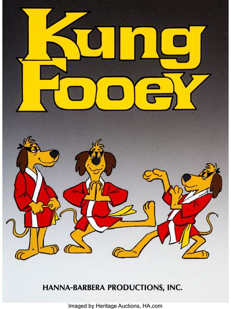 Hong Kong Phooey Cover Page Cel (Hanna-Barbera, 1974).... Animation | Lot #94591 | Heritage ...