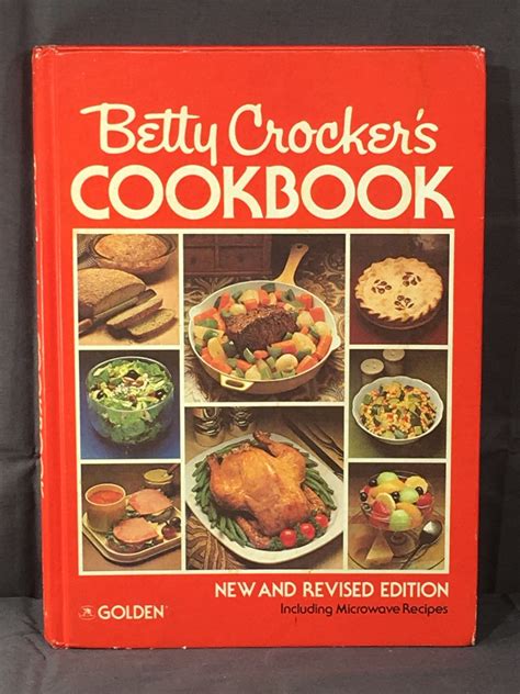 Vintage 1978 Betty Crocker Cookbook, Decorative Red Yellow Recipe Book, Collectible Kitchen Book ...