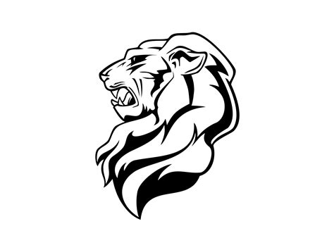 Free Free Lion Vector, Download Free Free Lion Vector png images, Free ...