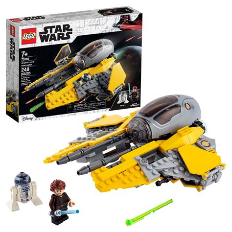 LEGO Star Wars Anakin’s Jedi Interceptor 75281: Action Battle Building ...