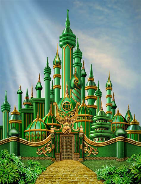 Emerald City by ravenscar45 on DeviantArt | Emerald city, Wizard of oz musical, Fantasy city