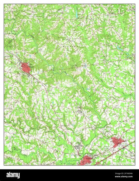 Selma, North Carolina, map 1964, 1:62500, United States of America by Timeless Maps, data U.S ...