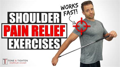 Shoulder Pain Relief Stretches And Exercises – WORKS FAST! | Patient Talk