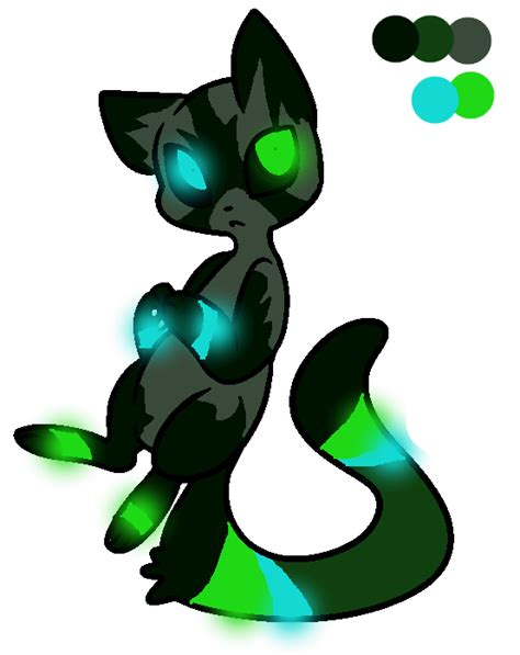 New Cat OC Midnight Glow by Wonderlandponies on DeviantArt