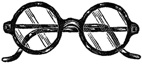 12 Vintage Eye Glasses Clipart: (Steampunk!) - The Graphics Fairy