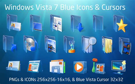 Blue Vista Icons Windows 7 by Z08-Styles on DeviantArt