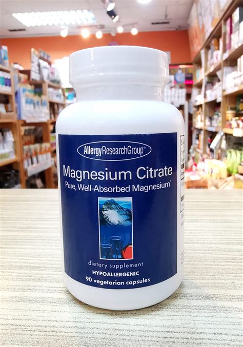 Magnesium Citrate 90 veg capsules - Nontoxic Wellness SHOP