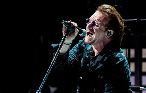 Bono makes surprise visit to his old school in Dublin