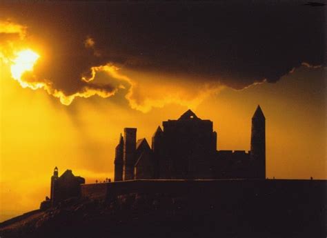 ROCK OF CASHEL, Co Tipperary at sunset. From the 4th to the 12th ...