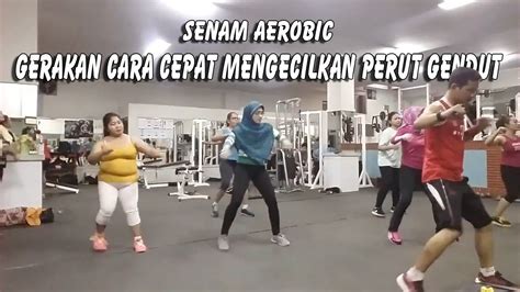 Senam Aerobic Gerakan Cara Cepat Mengecilkan Perut Gendut jadi Ideal · YourFitnessNews.com ...