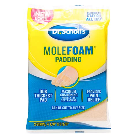 Dr Scholls Moleskin Plus Padding | 2/pkg | MFASCO Health & Safety