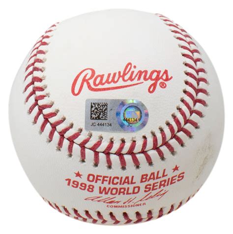 Derek Jeter Signed 1998 World Series Baseball (MLB) | Pristine Auction