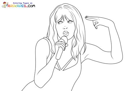 Taylor Swift Coloring Pages