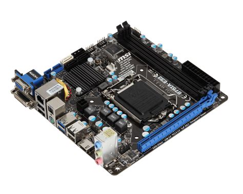 Intel Mini-ITX Motherboard MSI B75IA-E33 - intel png download - 1024*819 - Free Transparent ...