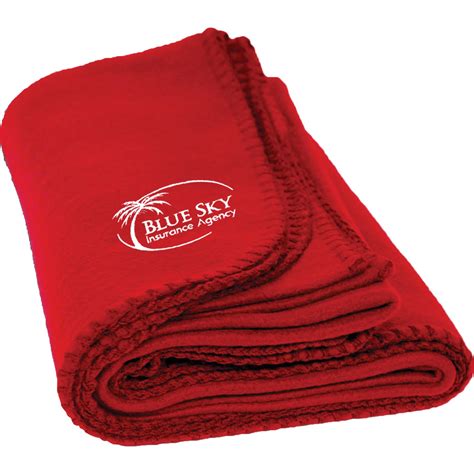 Custom Polyester Fleece Blankets (9 Oz.)