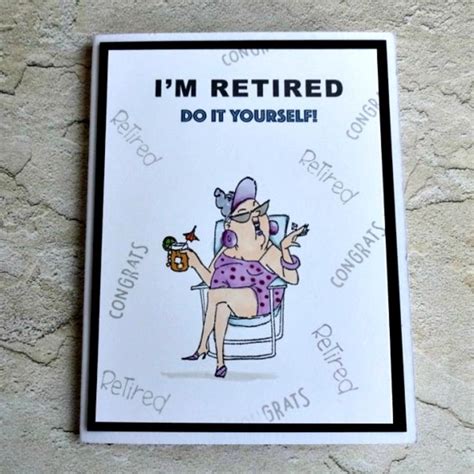 Funny Retirement card for Women Coworker card Farewell | Etsy in 2021 ...