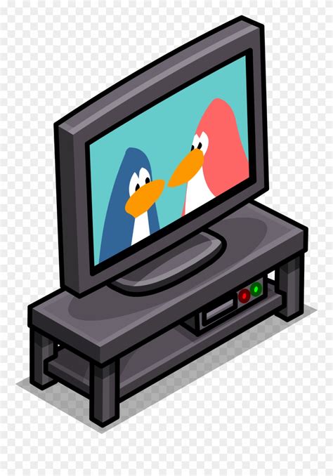 Tv Clipart Stand - Cartoon Tv And Stand - Png Download (#290048 ...