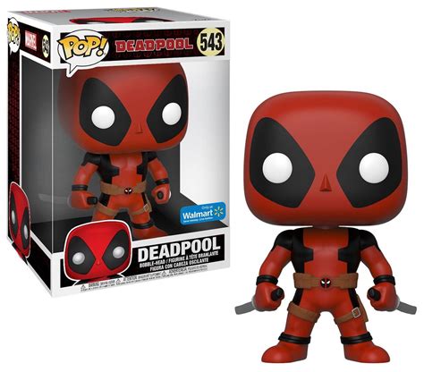 DEADPOOL - POP JUMBO 10" N° 543 - Two Swords Red : ShopForGeek.com ...