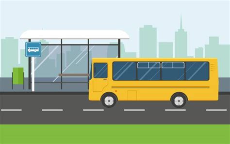 Best Bus Station Illustrations, Royalty-Free Vector Graphics & Clip Art ...