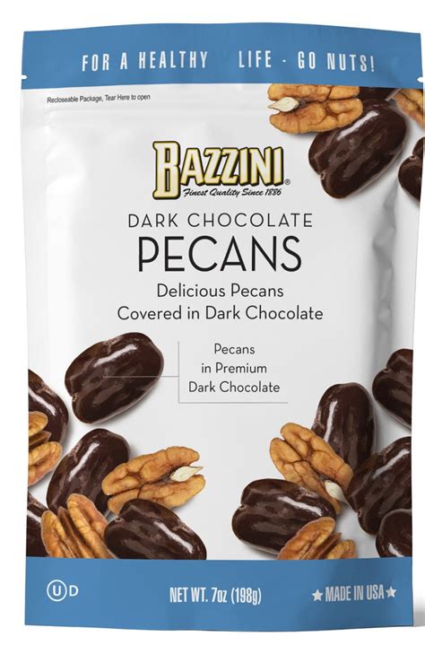 Bazzini - Dark Chocolate Pecans - Get Great Value, Give to Your Cause! – www.ohhmygoodness.com