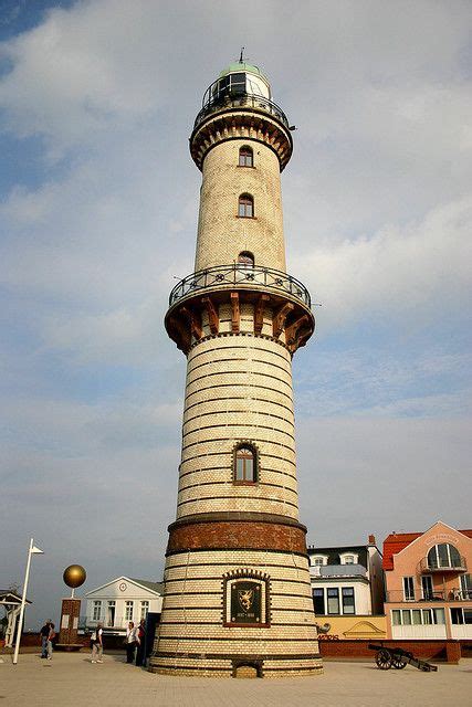 The Warnemünde Lighthouse, Warnemunde, Germany | Beautiful lighthouse, Lighthouse, Baltic cruise