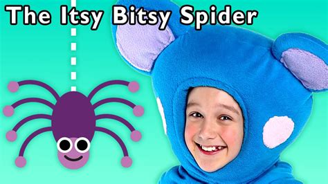 Spider Sing Along | Itsy Bitsy Spider + More | Mother Goose Club Phonics Songs - YouTube