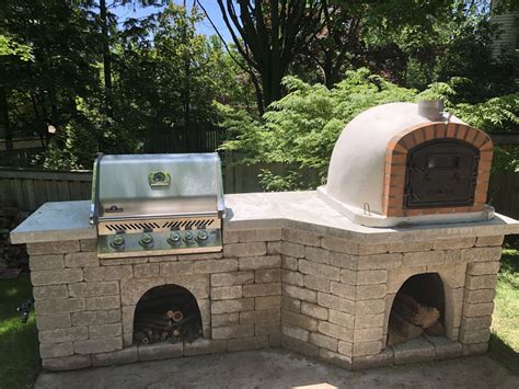 Brick Pizza Oven, Wood Fired, Outdoor