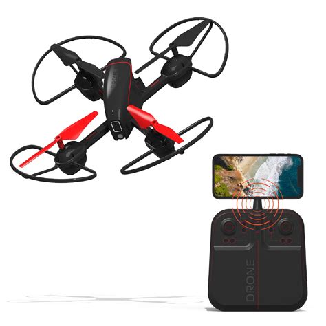 SHARPER IMAGE 2.4GHz RC Mach 10inch Drone with Stream Camera, Remote Controlled Quadcopter with ...