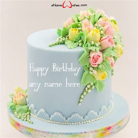 123 Greetings Birthday Wishes - Name Birthday Cakes - Write Name on Cake Images