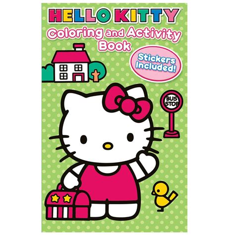 Hello Kitty Coloring and Activity Book with Crayons (1 count)