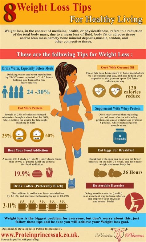 8 weight loss tips for healthy living