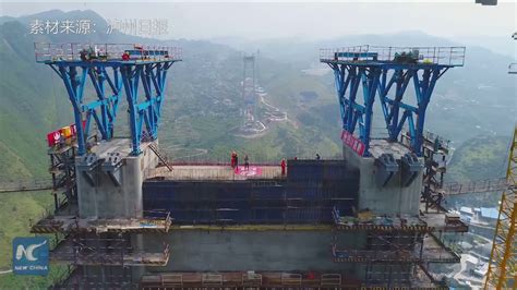 Asia's longest! Chinese engineers use drone in building mega bridge ...