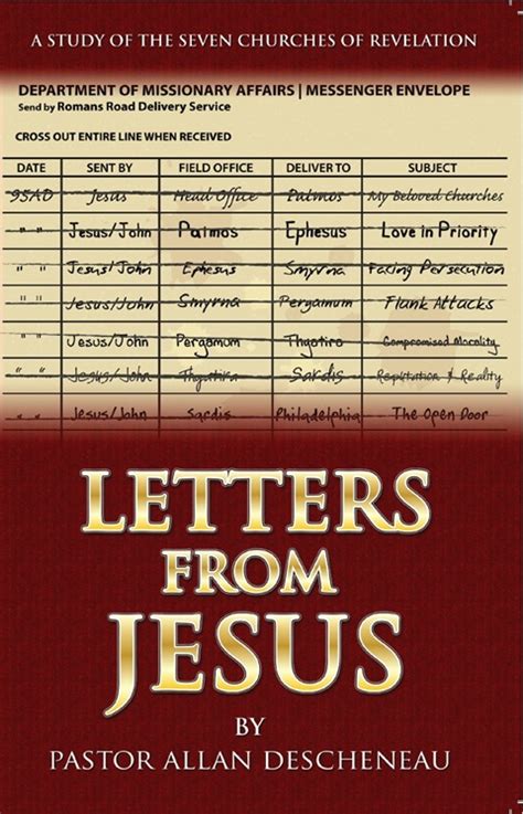 Letters From Jesus: A Study of the Seven Churches of Revelation (ebook ...