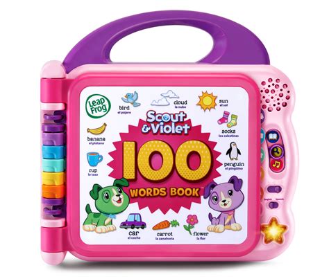 LeapFrog Learning Friends 100 Words Book,Pink - Walmart.com