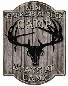 Deer Camp - Personalized Wall Sign | eBay