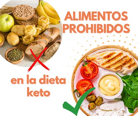 Alimentos prohibidos en la dieta keto