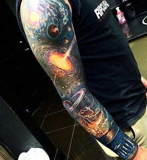 Aggregate 76+ space tattoo sleeve super hot - in.coedo.com.vn