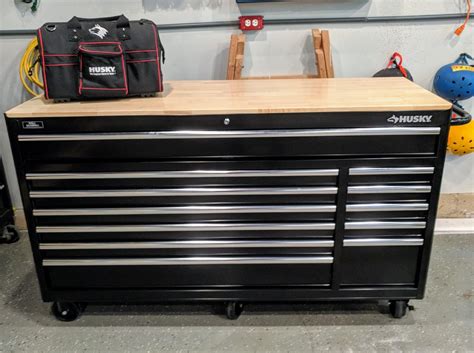 Husky Heavy-Duty Tool Chest Workbench Review (Model #76812A24) - Tool Box One